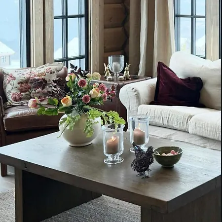 Design With Mountain Views In Hafjell *