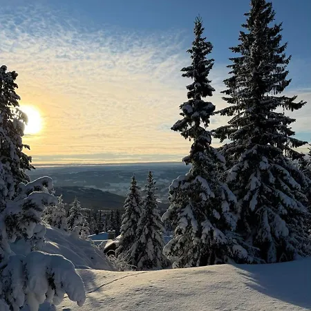 Dom wakacyjny Design With Mountain Views In Hafjell *